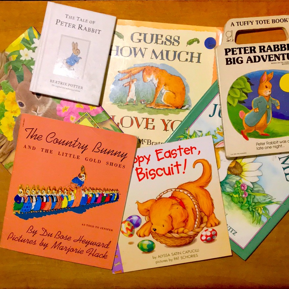 Childrens Easter/Spring Books. Lot of 7 books.